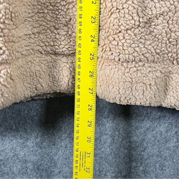 I Am Gia Pixie Coat Size S Small Caramel Teddy Sherpa Jacket - Picture 9 of 10